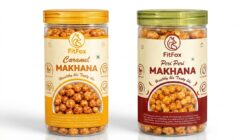 Tangy & Sweet Crunch Roasted Makhana Combo Pack - Peri Peri & Caramel Crunch  Healthy Fox Nuts Snack - Image 2
