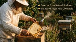 Honey Combo Pack of 2  Litchi Honey & Tulsi Honey  100% Pure & Natural Honey - Image 3