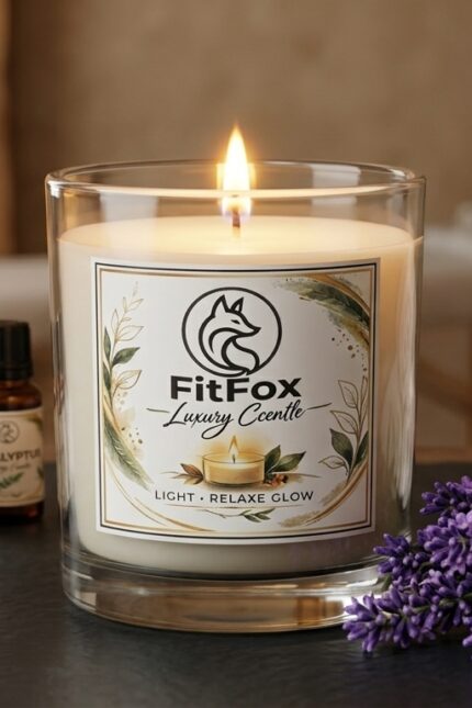 Premium Scented Candle  Long-Lasting Aromatic Candle  Clean Burning Wax  Home Décor