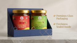 Honey Combo Pack of 2  Litchi Honey & Tulsi Honey  100% Pure & Natural Honey - Image 5