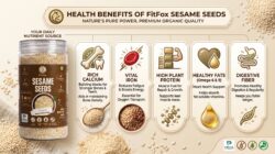 Premium Sesame Seeds  100% Natural Raw Superfood  Rich in Protein - Image 7