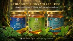 Natural Honey Combo Pack of 3 - Tulsi Honey, Moringa Honey & Forest Honey  100% Pure & Natural - Image 4