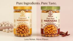 Tangy & Sweet Crunch Roasted Makhana Combo Pack - Peri Peri & Caramel Crunch  Healthy Fox Nuts Snack - Image 4