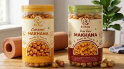 Tangy & Sweet Crunch Roasted Makhana Combo Pack - Peri Peri & Caramel Crunch  Healthy Fox Nuts Snack
