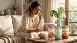Roasted Makhana Combo Pack - Peri Peri, Chaat Masala, Classic Salt, Caramel Crunch & Honey Roasted  Healthy Fox Nuts Snack - Image 4
