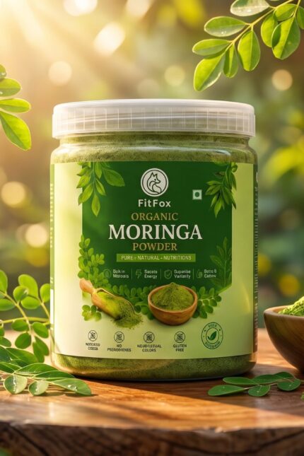 Organic Moringa Powder 150g  Premium Moringa Leaf Powder  100% Pure & Natural